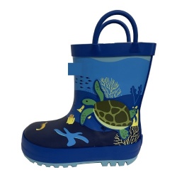 Turtle rain shoes for kids