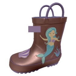 Mermaid rain shoes for kids