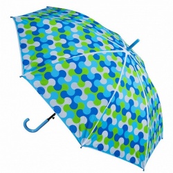 Kids blue dot unique rainy umbrella