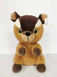 Kids cutie brown owl  furry toy