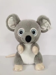 Kids tiny grey mouse furry toy